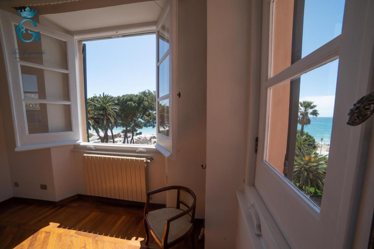 La Spagnuola - Villa Cinquecentesca Sul Mare Con Parco Privato Савона Екстер'єр фото